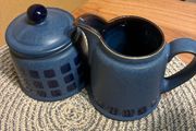 Denby milk and sugar