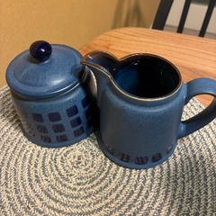 Denby milk and sugar