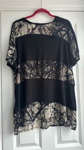 American retro oversized top