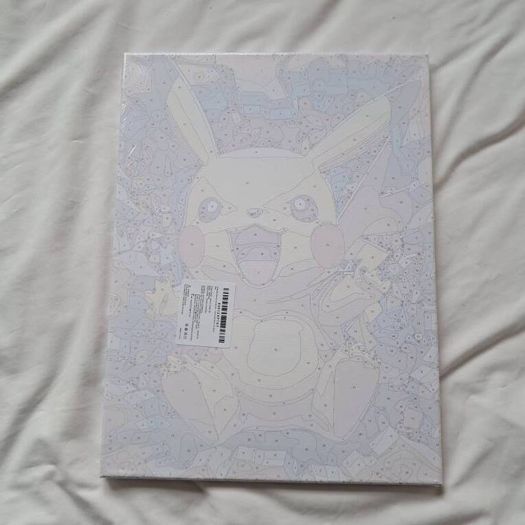 Pokemon pikachu numbers colouring picture comes with mini easel and paints brand new sealed