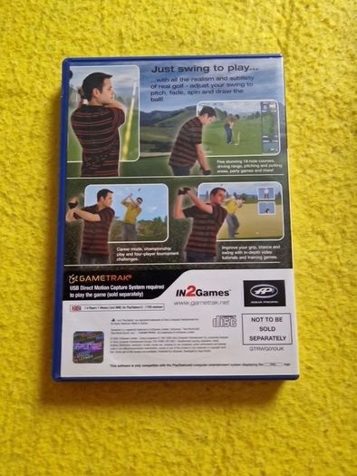 Gametrak Real World Golf PlayStation2 Ps2 games Original