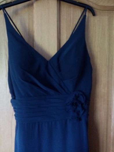E30 each, 2 x Navy Jasmine Full length bridesmaid dresses, Size 10 & 14
