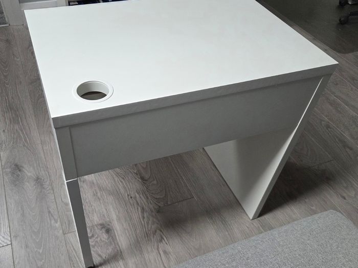 White desk