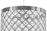 Acrylic Moda Sparkly Ceiling Pendant Light Shade, Steel
