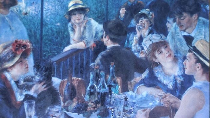 "Luncheon Of The Boating Party" Print By Pierre-Auguste Renoir