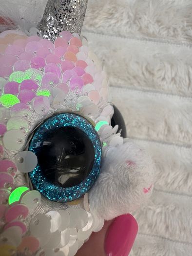 TY Flippables Diamond the Unicorn approx. 6 Used Please see photos