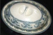 Antique French Ironstone Tureen / Serving Dish