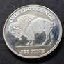 2002 Liberty Indian & Bufalo 1 oz .999 Silver Round Image 3