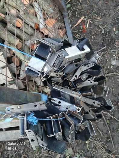 lorry cover clips .  25 in total