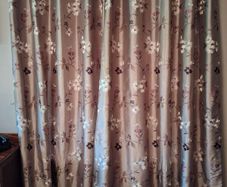Curtains - 4 sets of 66 x 90 eyelet curtains