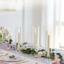 Glass Hurricane Candle Holders Set of 6 Image 3