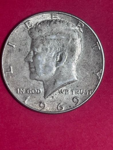 1969 Half Dollar