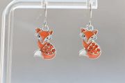 Pretty Fox Earrings - nice gift