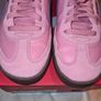 Puma  ladies/kids pink suede trainers Image 4