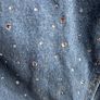 Rhinestone embellished mom jeans Image 5