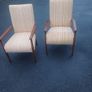 pair of 2 Mid-century modern Retro chairs Image 2