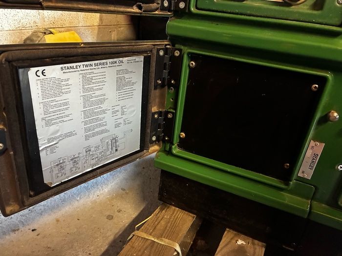 stanley oil twin series 100k BTU's