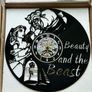 Beauty and The Beast Vinyl Clocks Image 2