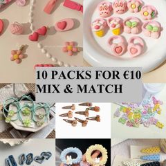 Cute Kids Hair Clips and Hair Ties