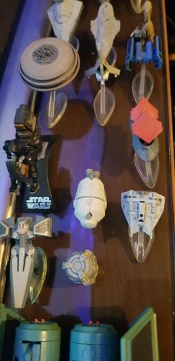 star wars mixture off micro machines figures and mini Bespin play set