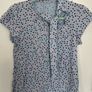 [clothes for adults] Stunning polka dot top with a bow, size M/10 Image 4