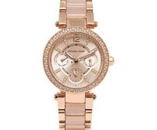 Michael Kors Women's Watch NEW Mk6110 Pink Gold - Warranty - Free Delivery / Collect