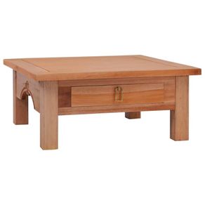 Coffee Table 68x68x30 cm Solid Mahogany Wood