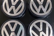 Set of 4 x Volkswagen Centre Caps (55mm) FREE POST