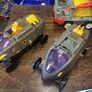 Vintage 1986 Coleco StarCom Fleet Lot, Starhawk, Shadow Raider and 5 Ground Units Image 4