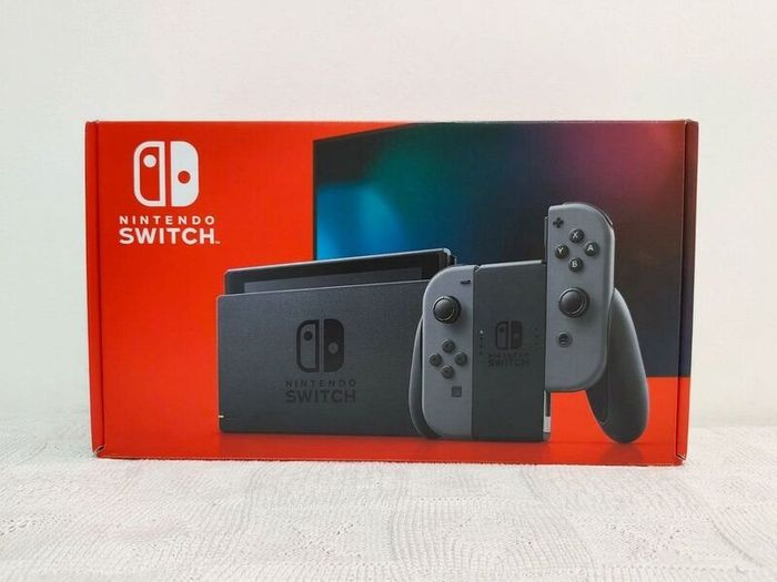 (MEGA SALE 60% OFF FOR EUR 299) BRAND NEW Nintendo Switch Console Extended Battery With Grey JoyCon