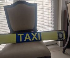 taxi roof sign