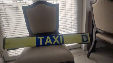taxi roof sign