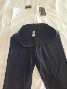 Two Pairs Capri Leggings Medium
