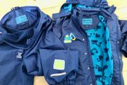 Weather/water proof trousers and jacket size 110/116 cm