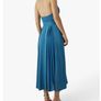 Karen Millen long blue  pretty dress Image 2
