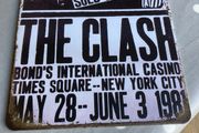 The Clash Metal Wall Plaque