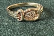 Buckle ring 9ct solid gold