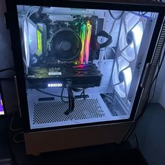 Custom Built Gaming PC : PC 16gb ram , AMD Ryzen 5 4500 6 core processor, and a nividia GeForce RTZ 3060 GPU 1 Tb SSD