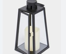 Black Led Lantern