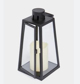 Black Led Lantern