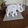 Elephant wooden unpainted Image 4