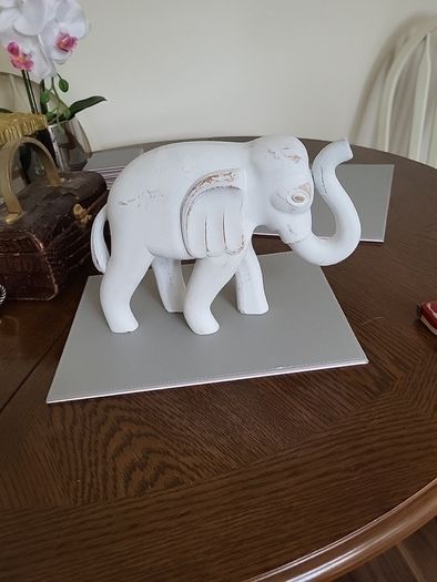 Elephant wooden unpainted