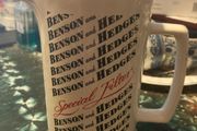 Benson and hedges pub jug