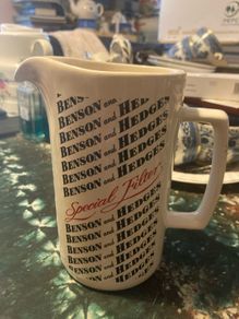 Benson and hedges pub jug