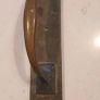 Pair Vintage Solid Brass 12" Pull Door Handles Image 5