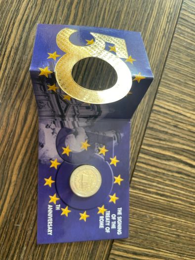 2007 Proof set, Mint set and two euro card