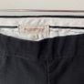 British India Black Cotton Trousers Image 3