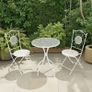 Garden patio set table and 2 chairs Image 5