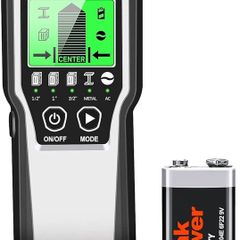 NEW SALE | Stud Finder Wall Scanner - 5 in 1 Stud Detector Detector Beam Finders Wall Detector Sensor Center Finding with LCD Display for Wood AC Wire Metal Studs Cable Joist Detection
