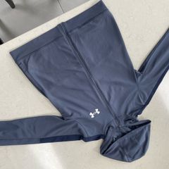 Boys navy zippy top